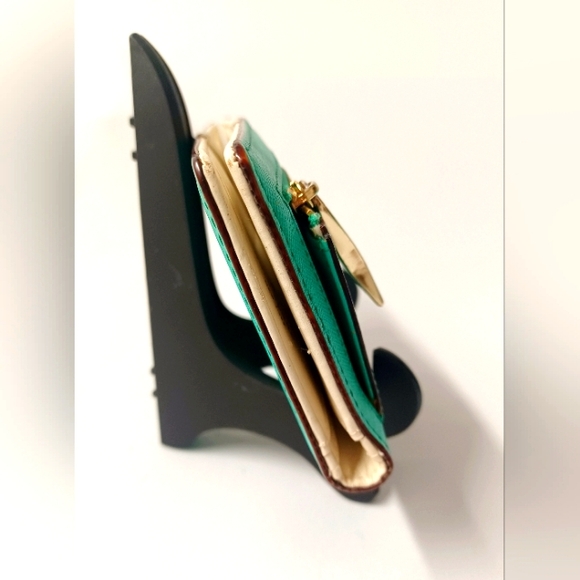Kate Spade Mikas Avenue Teal Bifold Wallet EUC - Picture 5 of 8